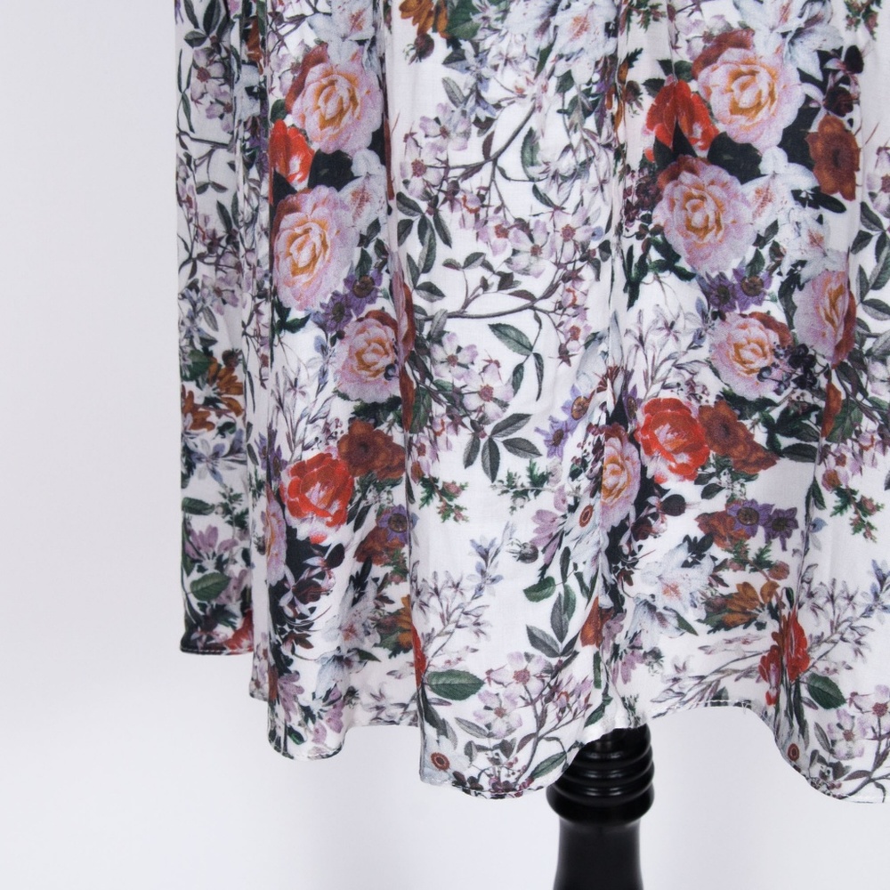 Elkin Callie Silk Floral Dress w/ Hip Pockets - Picture 6 of 8